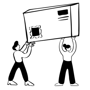 journal-postal-workers-delivering-a-parcel